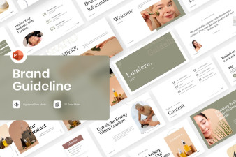 Brand Guideline PowerPoint Template